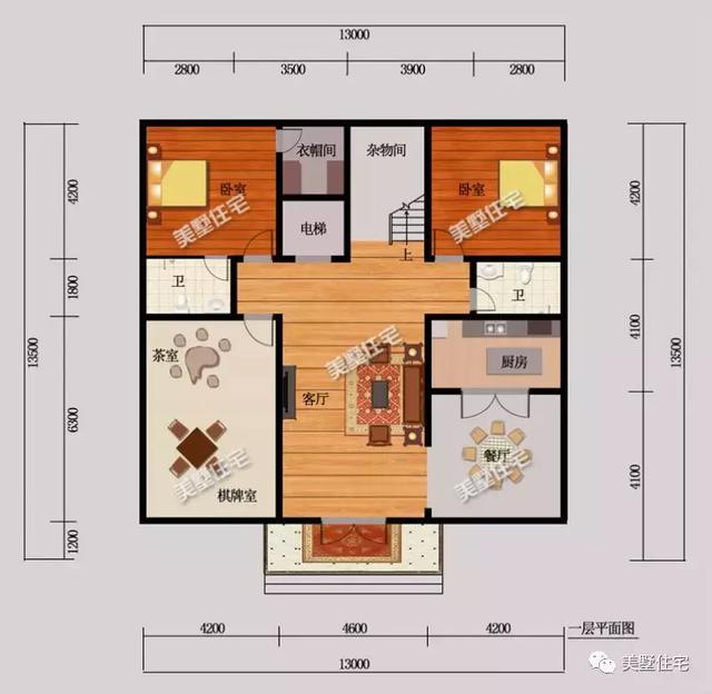 6款農(nóng)村三層別墅設(shè)計圖，外觀端莊大方戶型方正，準(zhǔn)備建房的小伙伴可以留作參考