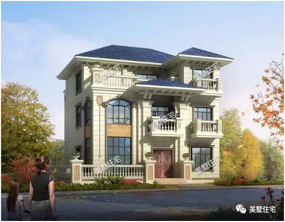 6款農(nóng)村三層別墅設(shè)計圖，外觀端莊大方戶型方正，準(zhǔn)備建房的小伙伴可以留作參考