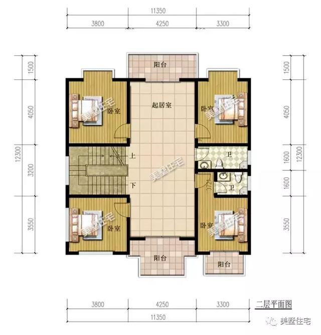 6款農(nóng)村三層別墅設(shè)計圖，外觀端莊大方戶型方正，準(zhǔn)備建房的小伙伴可以留作參考