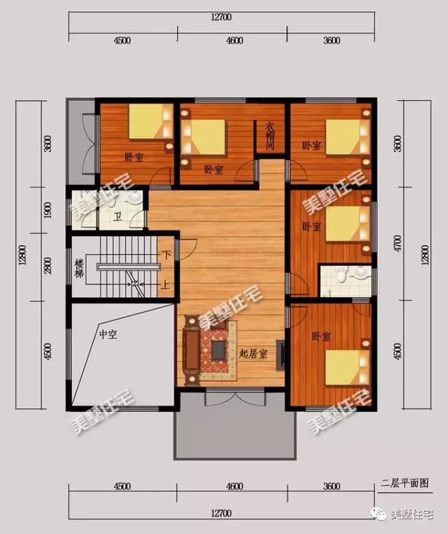 6款農(nóng)村三層別墅設(shè)計圖，外觀端莊大方戶型方正，準(zhǔn)備建房的小伙伴可以留作參考