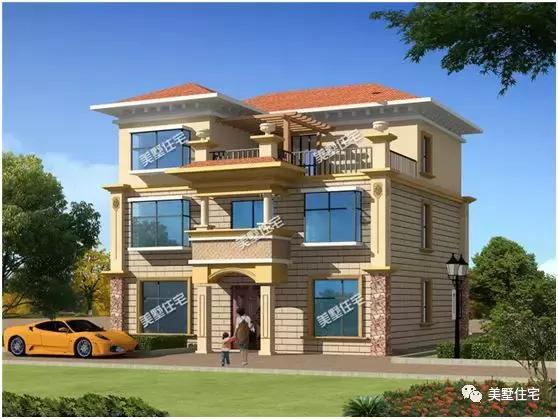 6款農(nóng)村三層別墅設(shè)計圖，外觀端莊大方戶型方正，準(zhǔn)備建房的小伙伴可以留作參考