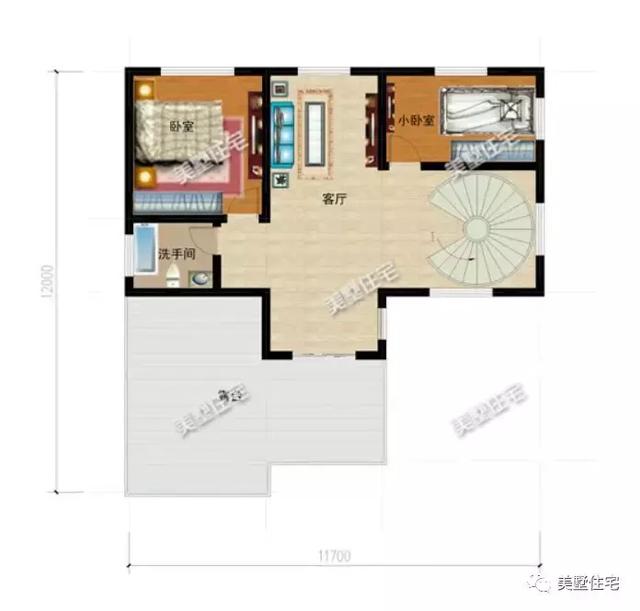 6款農(nóng)村三層別墅設(shè)計圖，外觀端莊大方戶型方正，準(zhǔn)備建房的小伙伴可以留作參考