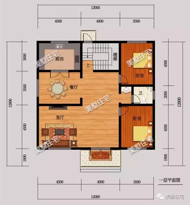 6款農(nóng)村三層別墅設(shè)計圖，外觀端莊大方戶型方正，準(zhǔn)備建房的小伙伴可以留作參考