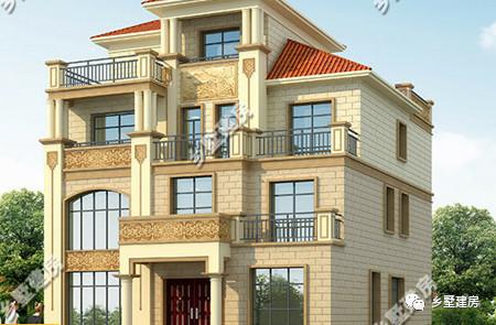 這款新建的的四層農(nóng)村自建房設(shè)計圖，性價比很高