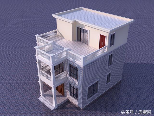 極簡現(xiàn)代風(fēng)格別墅設(shè)計圖，造價低廉，圖紙易懂，拿到就能施工