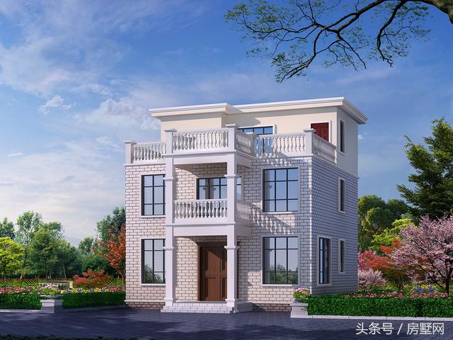 極簡現(xiàn)代風(fēng)格別墅設(shè)計圖，造價低廉，圖紙易懂，拿到就能施工