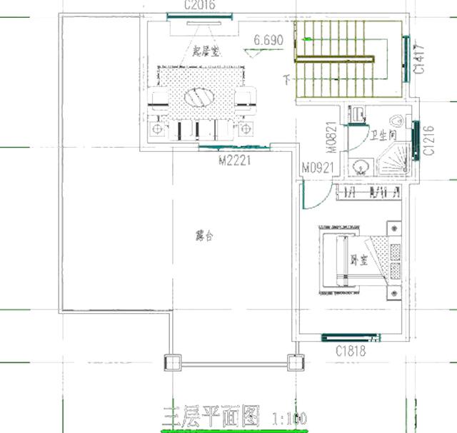 農(nóng)村三層別墅全套設(shè)計(jì)圖，造價(jià)經(jīng)濟(jì)，布局合理