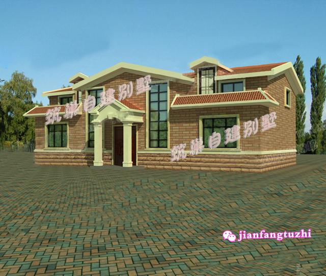 2套農(nóng)村二層別墅全套設(shè)計(jì)CAD施工圖推薦給您，可以回老家蓋別墅了