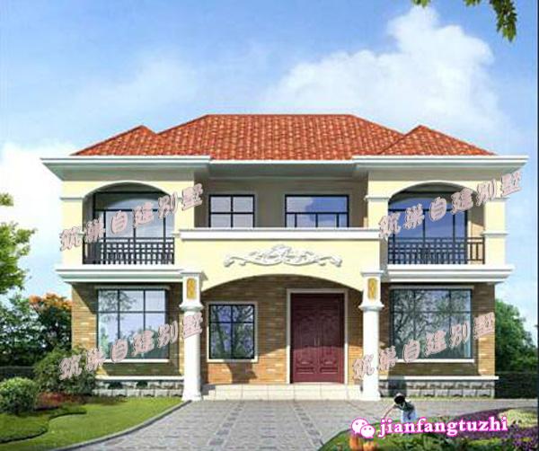 2套農(nóng)村二層別墅全套設(shè)計(jì)CAD施工圖推薦給您，可以回老家蓋別墅了