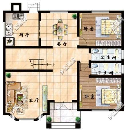 兩款農(nóng)村二層小別墅設(shè)計(jì)圖，讓自己有個(gè)歸屬感，讓父母住得更舒適