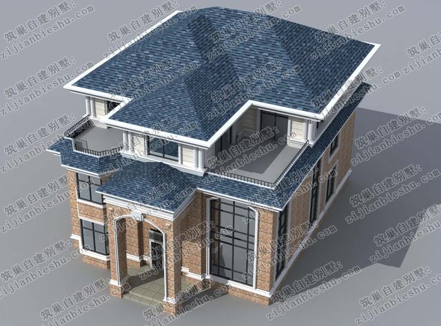 三層農(nóng)村別墅設計圖，現(xiàn)在的農(nóng)村房屋是越來越時尚大氣了