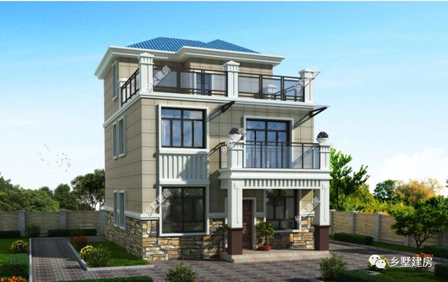 兩款歐式三層別墅設(shè)計(jì)圖，建一棟養(yǎng)老也行，喜歡歐式的不要錯(cuò)過(guò)