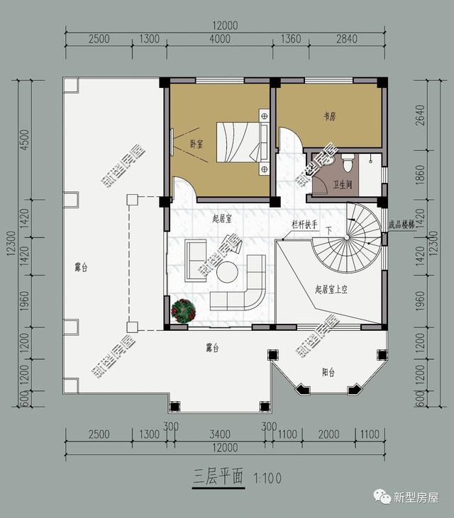 5套歐式三層別墅設(shè)計(jì)圖推薦給大家，希望大家喜歡