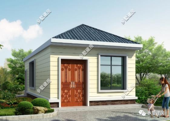 精選6套時下流行的農(nóng)村一層別墅設(shè)計圖，十萬塊包你建成，希望有你中意的一款！