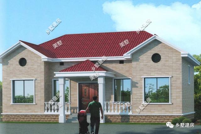 精選6套時下流行的農(nóng)村一層別墅設(shè)計圖，十萬塊包你建成，希望有你中意的一款！