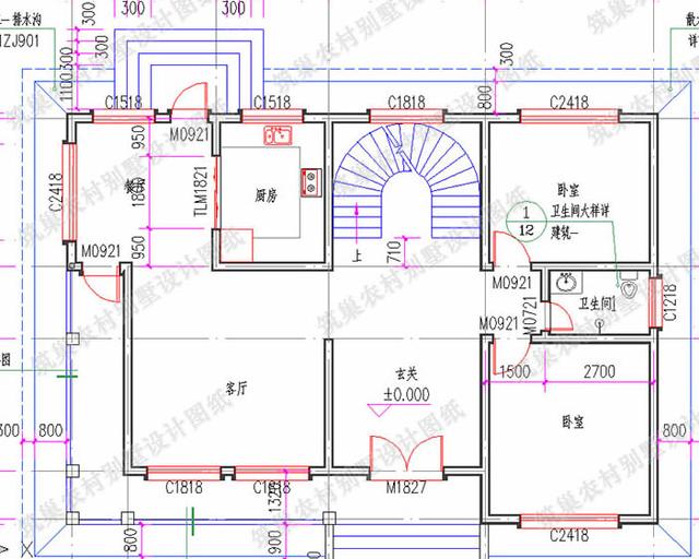 兩款進深都是10米的農(nóng)村二層自建房，一款歐式田園風，一款低造價，你更喜歡哪一款？