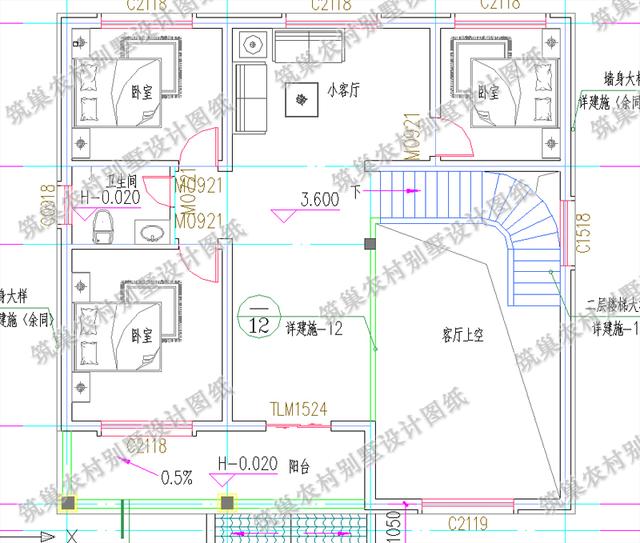 精選5款農(nóng)村二層自建房，戶型1喜歡的人最多，戶型5造價(jià)只要22萬(wàn)，來(lái)看看有沒(méi)有您喜歡的戶型。
