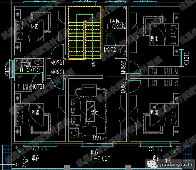 精選5款農(nóng)村二層自建房，戶型1喜歡的人最多，戶型5造價(jià)只要22萬(wàn)，來(lái)看看有沒(méi)有您喜歡的戶型。