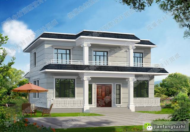 精選5款農(nóng)村二層自建房，戶型1喜歡的人最多，戶型5造價(jià)只要22萬(wàn)，來(lái)看看有沒(méi)有您喜歡的戶型。