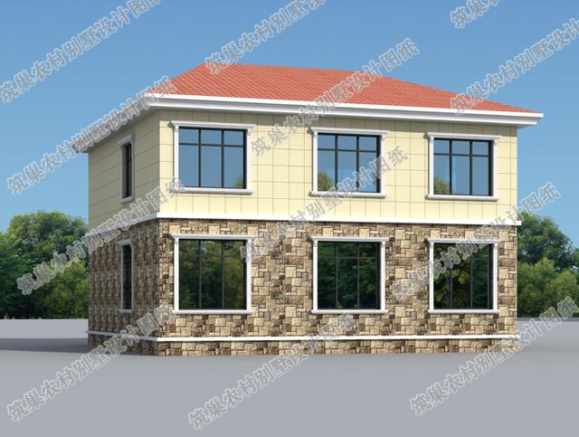 精選5款農(nóng)村二層自建房，戶型1喜歡的人最多，戶型5造價(jià)只要22萬(wàn)，來(lái)看看有沒(méi)有您喜歡的戶型。