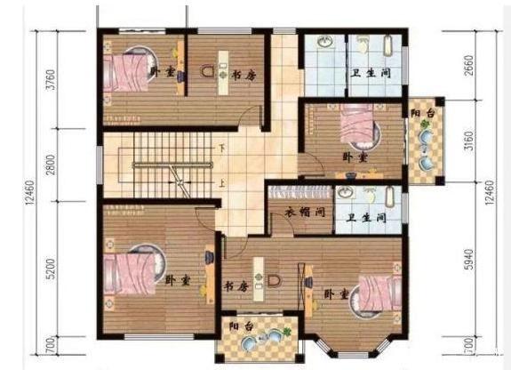 占地140平的兩款二層農(nóng)村自建房，六室兩廳，簡單實(shí)用，你肯定喜歡！