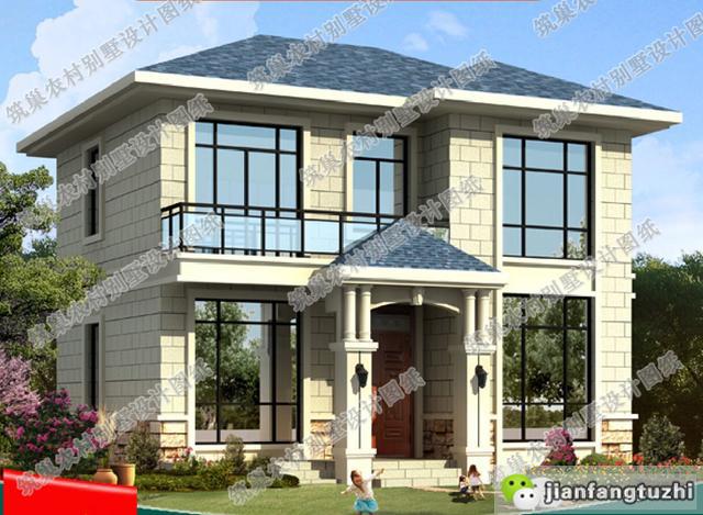 分享三款占地100平的二層鄉(xiāng)村自建房，挑來選去還是戶型3最實(shí)用！