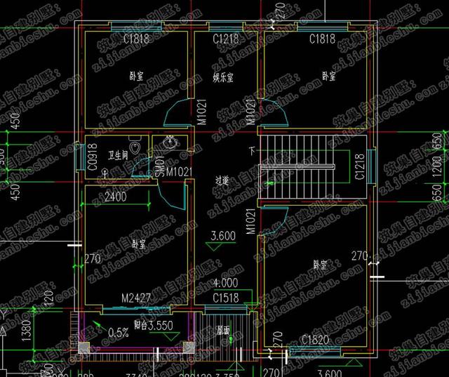 分享三款占地100平的二層鄉(xiāng)村自建房，挑來選去還是戶型3最實(shí)用！