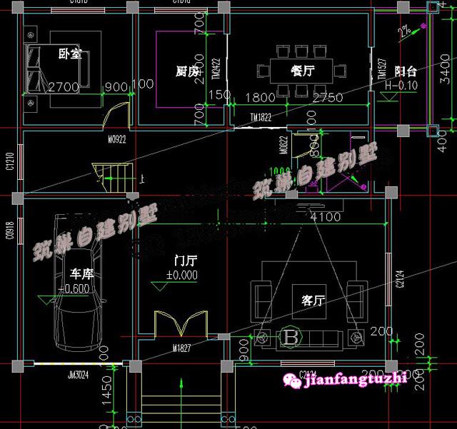 兩款帶陽臺的農(nóng)村小洋樓別墅設(shè)計圖，時尚大氣，功能性強，引領(lǐng)農(nóng)村別墅風(fēng)尚。