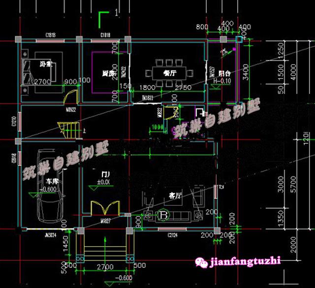 兩款帶陽臺的農(nóng)村小洋樓別墅設(shè)計圖，時尚大氣，功能性強，引領(lǐng)農(nóng)村別墅風(fēng)尚。
