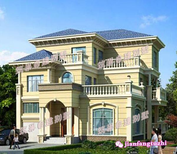 兩款帶陽臺的農(nóng)村小洋樓別墅設(shè)計圖，時尚大氣，功能性強，引領(lǐng)農(nóng)村別墅風(fēng)尚。