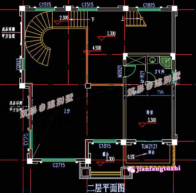 兩款帶陽臺的農(nóng)村小洋樓別墅設(shè)計圖，時尚大氣，功能性強，引領(lǐng)農(nóng)村別墅風(fēng)尚。
