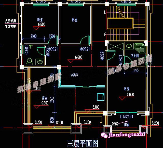 兩款帶陽臺的農(nóng)村小洋樓別墅設(shè)計圖，時尚大氣，功能性強，引領(lǐng)農(nóng)村別墅風(fēng)尚。