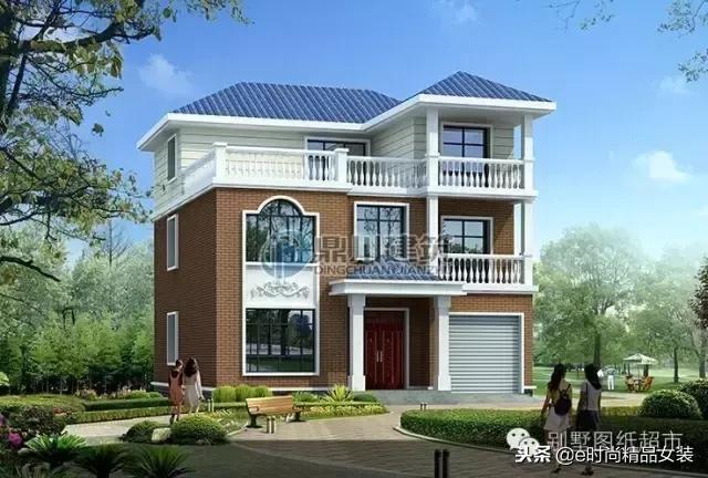 七套鄉(xiāng)村別墅設計圖，外觀時尚美觀，造價經(jīng)濟實惠，快來選一套吧！
