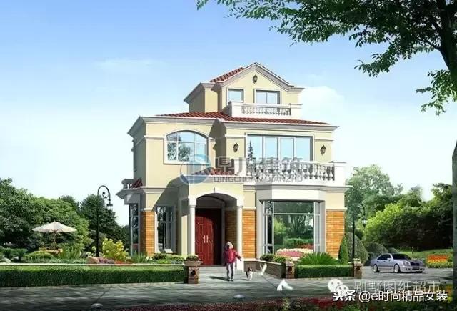七套鄉(xiāng)村別墅設計圖，外觀時尚美觀，造價經(jīng)濟實惠，快來選一套吧！