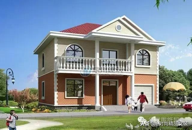 七套鄉(xiāng)村別墅設計圖，外觀時尚美觀，造價經(jīng)濟實惠，快來選一套吧！