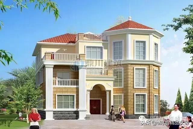 七套鄉(xiāng)村別墅設計圖，外觀時尚美觀，造價經(jīng)濟實惠，快來選一套吧！