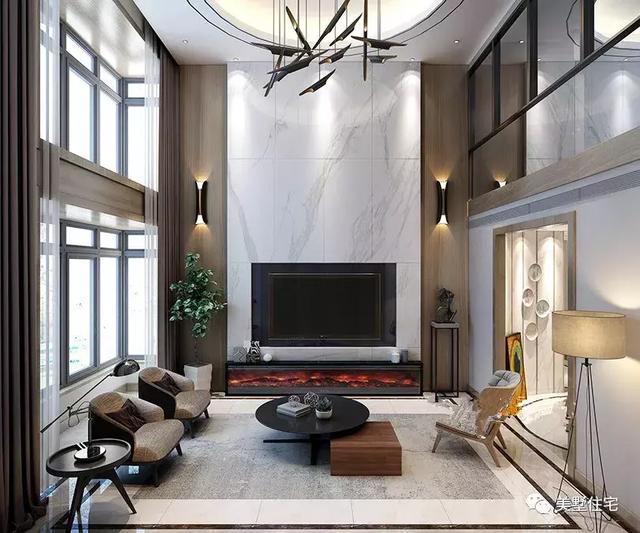 現(xiàn)代風別墅設計圖，外觀設計簡潔而不簡單，方正實用，帶來大大的生活享受