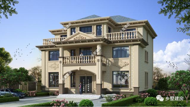 四層農(nóng)村自建房設(shè)計(jì)圖，精致又美麗