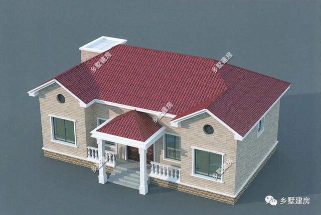 一款很適合用來(lái)當(dāng)作周末度假的典雅別墅，設(shè)計(jì)優(yōu)美，簡(jiǎn)約大氣