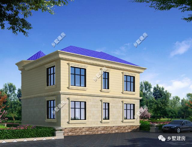 一款很適合用來(lái)當(dāng)作周末度假的典雅別墅，設(shè)計(jì)優(yōu)美，簡(jiǎn)約大氣