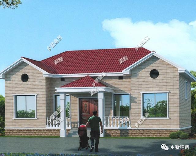 一款很適合用來(lái)當(dāng)作周末度假的典雅別墅，設(shè)計(jì)優(yōu)美，簡(jiǎn)約大氣