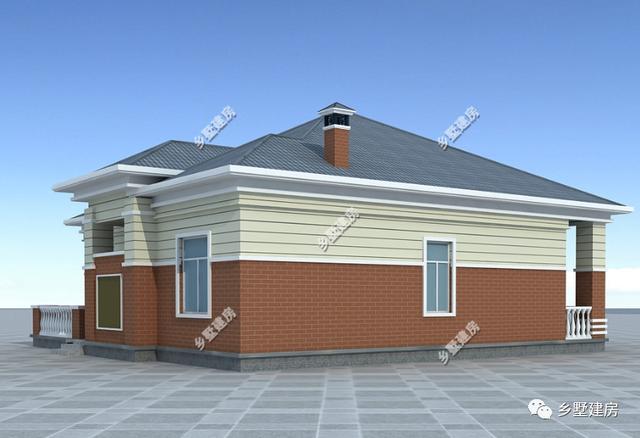 一款很適合用來(lái)當(dāng)作周末度假的典雅別墅，設(shè)計(jì)優(yōu)美，簡(jiǎn)約大氣