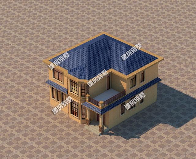 二層自建房設(shè)計(jì)圖，11.74x12.9米，帶堂屋設(shè)計(jì)，足夠滿足需要