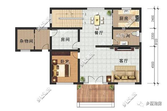 兩款為農(nóng)村自建房量身定制的別墅設(shè)計(jì)圖，很適合在農(nóng)村建的小別墅
