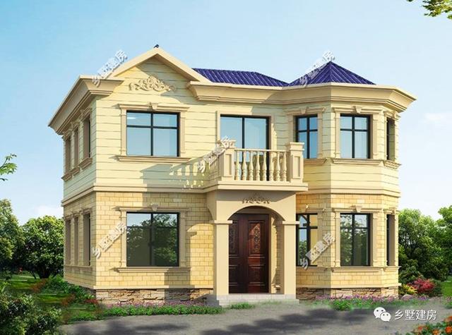 二層別墅設(shè)計(jì)圖，多窗設(shè)計(jì)，通風(fēng)采光效果沒得挑