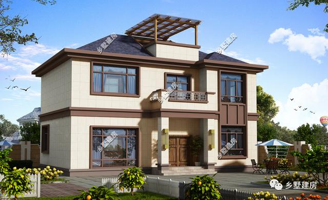 推薦兩款別墅設(shè)計圖，還帶有車庫的哦，超級實用