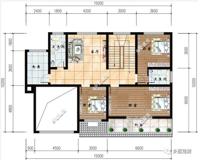 推薦兩款別墅設(shè)計圖，還帶有車庫的哦，超級實用