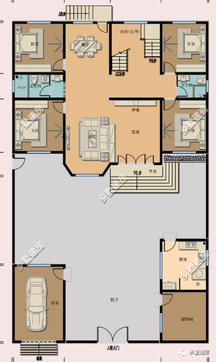 兩款超美的農(nóng)村自建別墅設(shè)計圖，趁年輕建一套吧