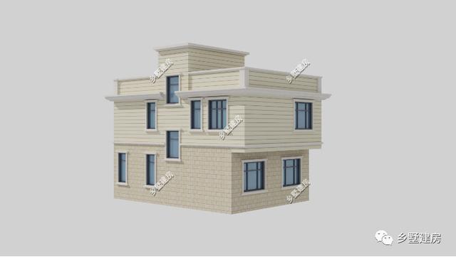 二層農(nóng)村自建房小戶型設(shè)計(jì)圖，適合小宅基地的家庭建造