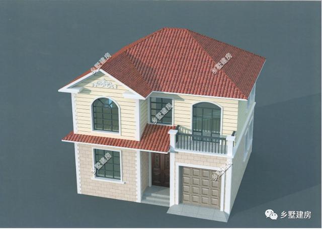 二層農(nóng)村自建房小戶型設(shè)計(jì)圖，適合小宅基地的家庭建造